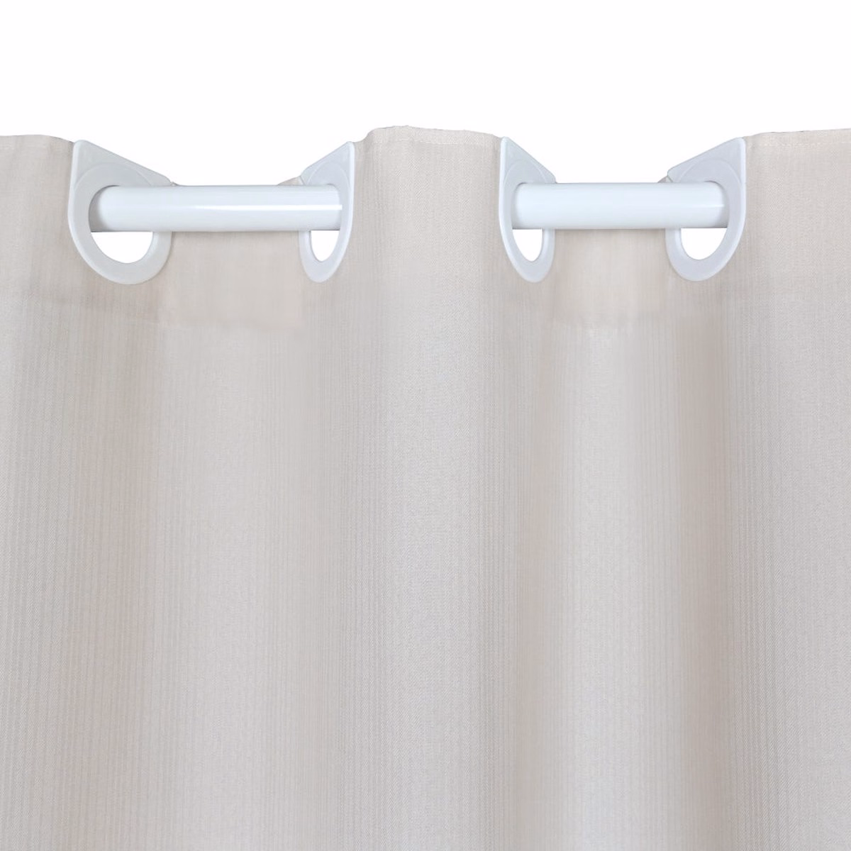 Perdea duș Sensea Neo 180x200 cm, Poliester, Crem - Rezistentă și Elegantă