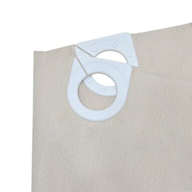 Perdea duș Sensea Neo 180x200 cm, Poliester, Crem - Rezistentă și Elegantă