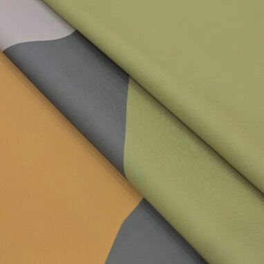 Perdea de duș Sensea Pattern Land 180x200 cm, Poliester, Multicolor