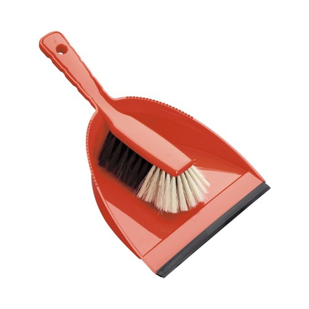 Set perie mână cu făraș plastic Bümag