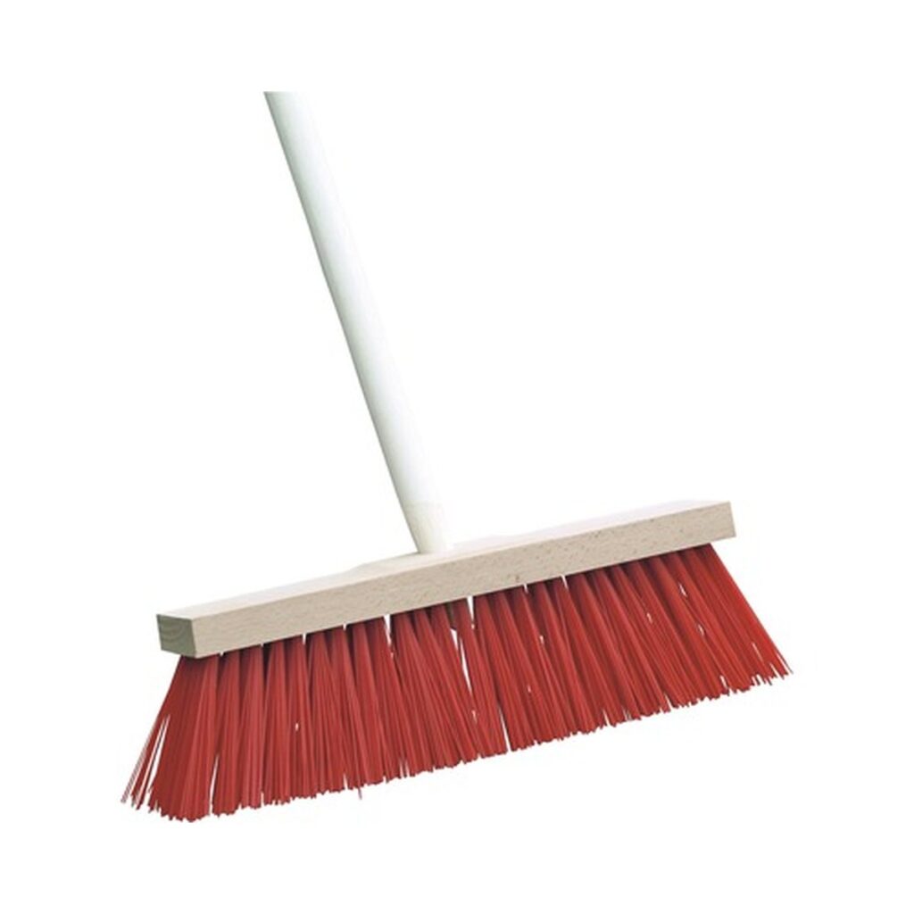 Mătură de exterior 400mm cu coadă lungă din lemn