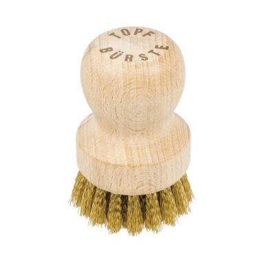 Perie curățat grătar Bümag, 88mm, perii alamă, mâner lemn