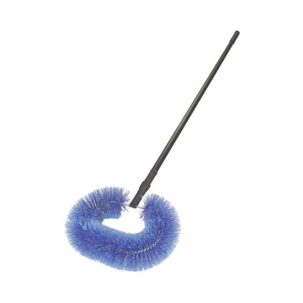 Pămătuf praf telescopic Büamag 110cm, albastru