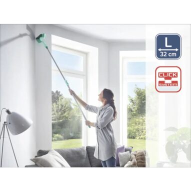 Perie praf pereți Leifheit Dusty cu mânăner Click-System