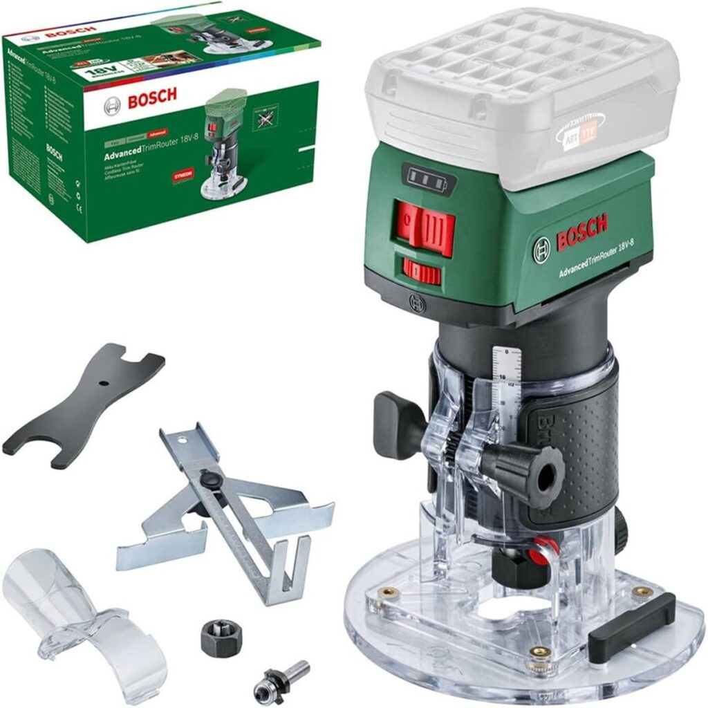 Freza electrica BOSCH Advtrimrouter 18V-8 F.A. - Puternica si Versatila