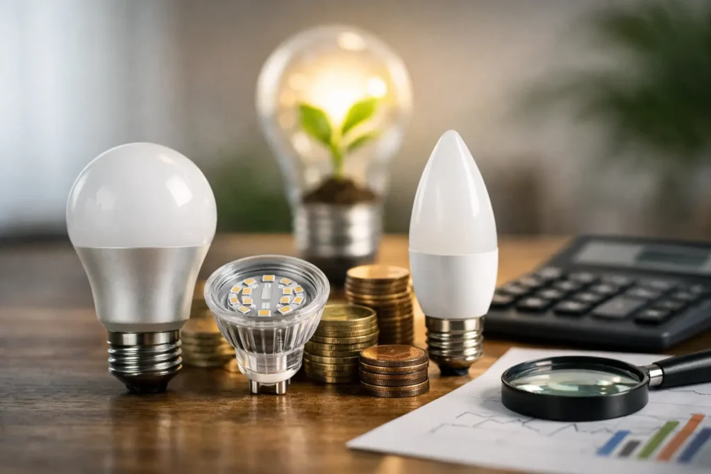 Cum alegi becuri LED economice corect