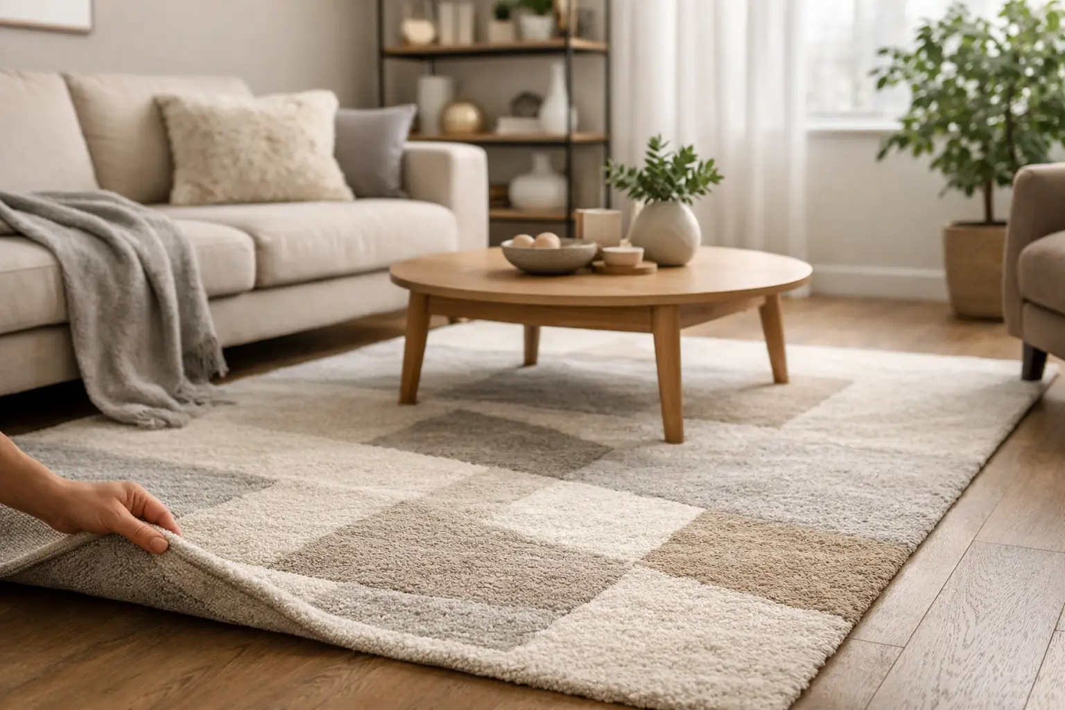Cum alegi un covor potrivit pentru living
