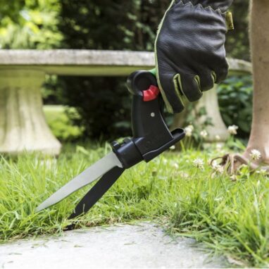 Foarfecă iarbă Geolia, oțel, 15 cm, cap rotativ