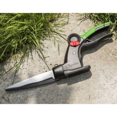 Foarfecă iarbă Geolia, oțel, 15 cm, cap rotativ