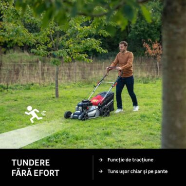 Masina de tuns iarba Sterwins pe benzina, 3.2 CP, 46 cm