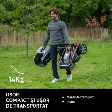 Masina de tuns iarba electrica Sterwins, 1600 W, 37 cm