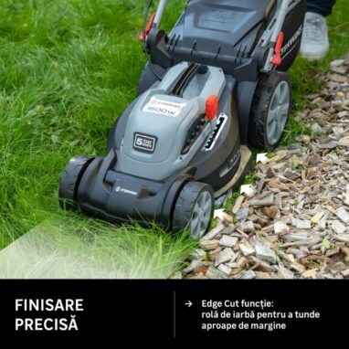 Masina de tuns iarba electrica Sterwins, 1600 W, 37 cm