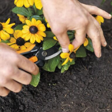 Foarfecă flori Fiskars, oțel carbon, 24 cm