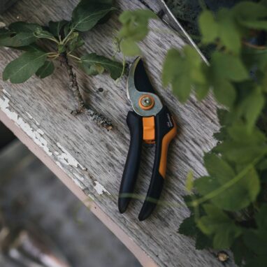 Foarfeca de gradina Fiskars Solid P321, 21 cm, Bypass