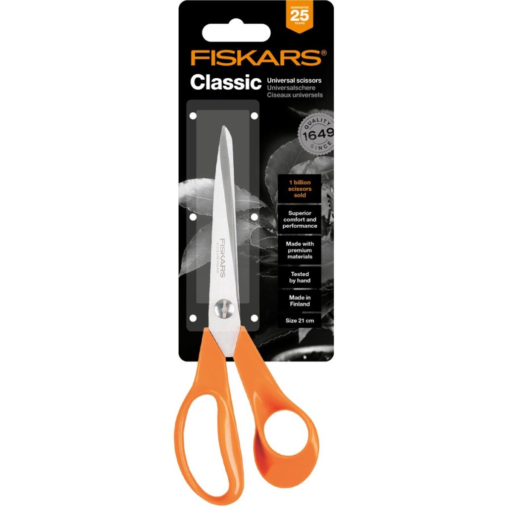 Foarfeca de gradina Fiskars S90, Inox, 21 cm