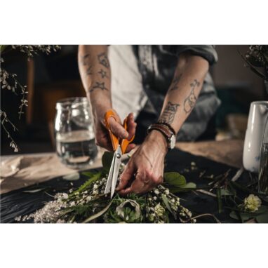 Foarfeca de gradina Fiskars S90, Inox, 21 cm