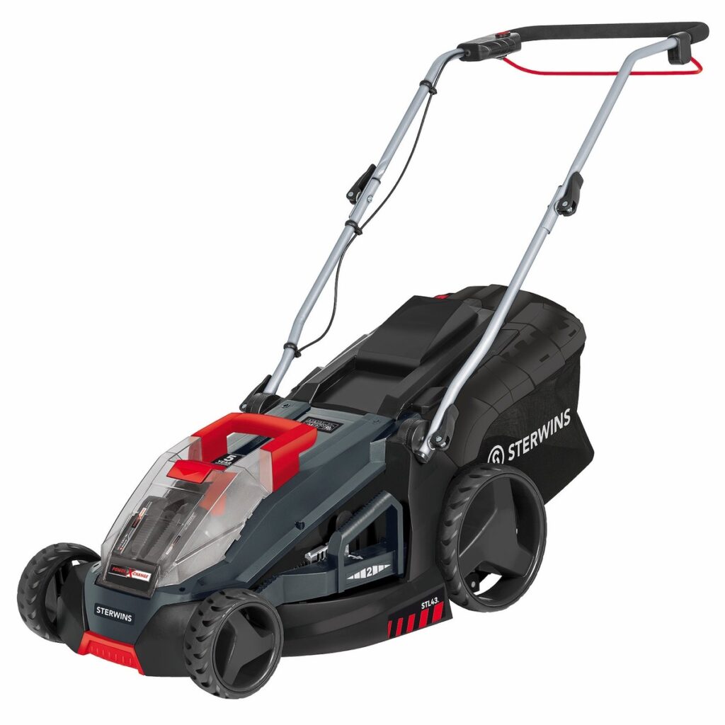 Masina de tuns iarba Sterwins 36V, 43 cm, 2x 4 Ah inclusi