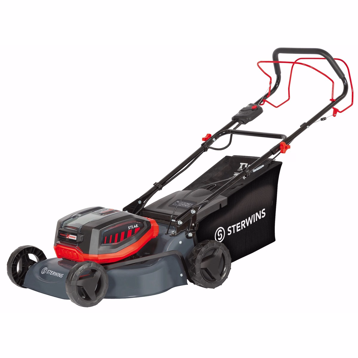 Mașină tuns iarba Sterwins acumulator 50 L 46 cm 2x5.2 Ah