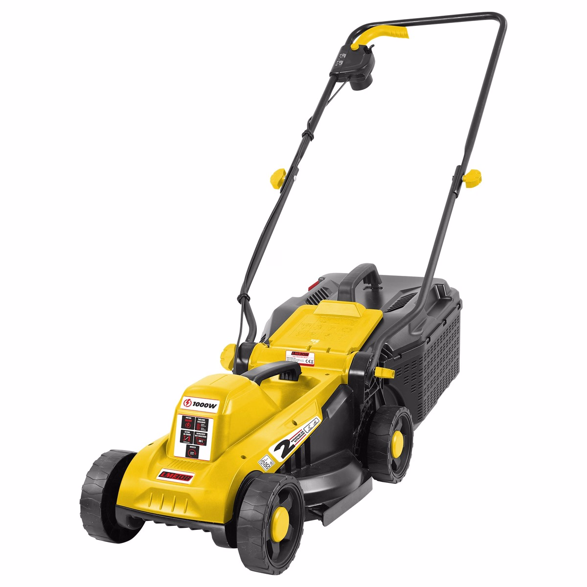 Masina de tuns iarba Ruris LM30B, electrica, 1000 W, 32 cm