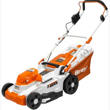 Masina de tuns iarba Ruris Bravo 137XE, 2 x 20 V, 4 Ah, 37 cm