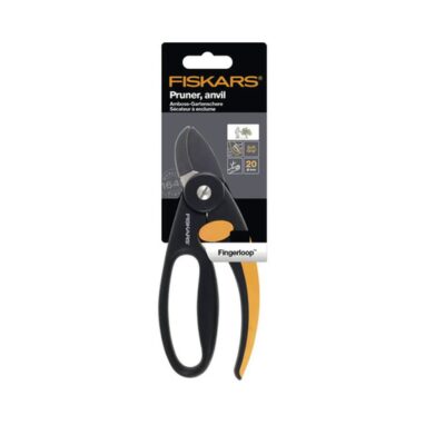 Foarfecă Nicovală Fiskars P43 18.8 cm cu Gardă Protecție