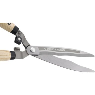 Foarfecă Gard Viu for_q - Lamă Ondulată și Mâner Lemn