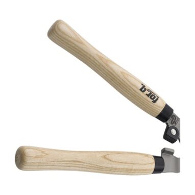 Foarfecă Gard Viu for_q - Lamă Ondulată și Mâner Lemn