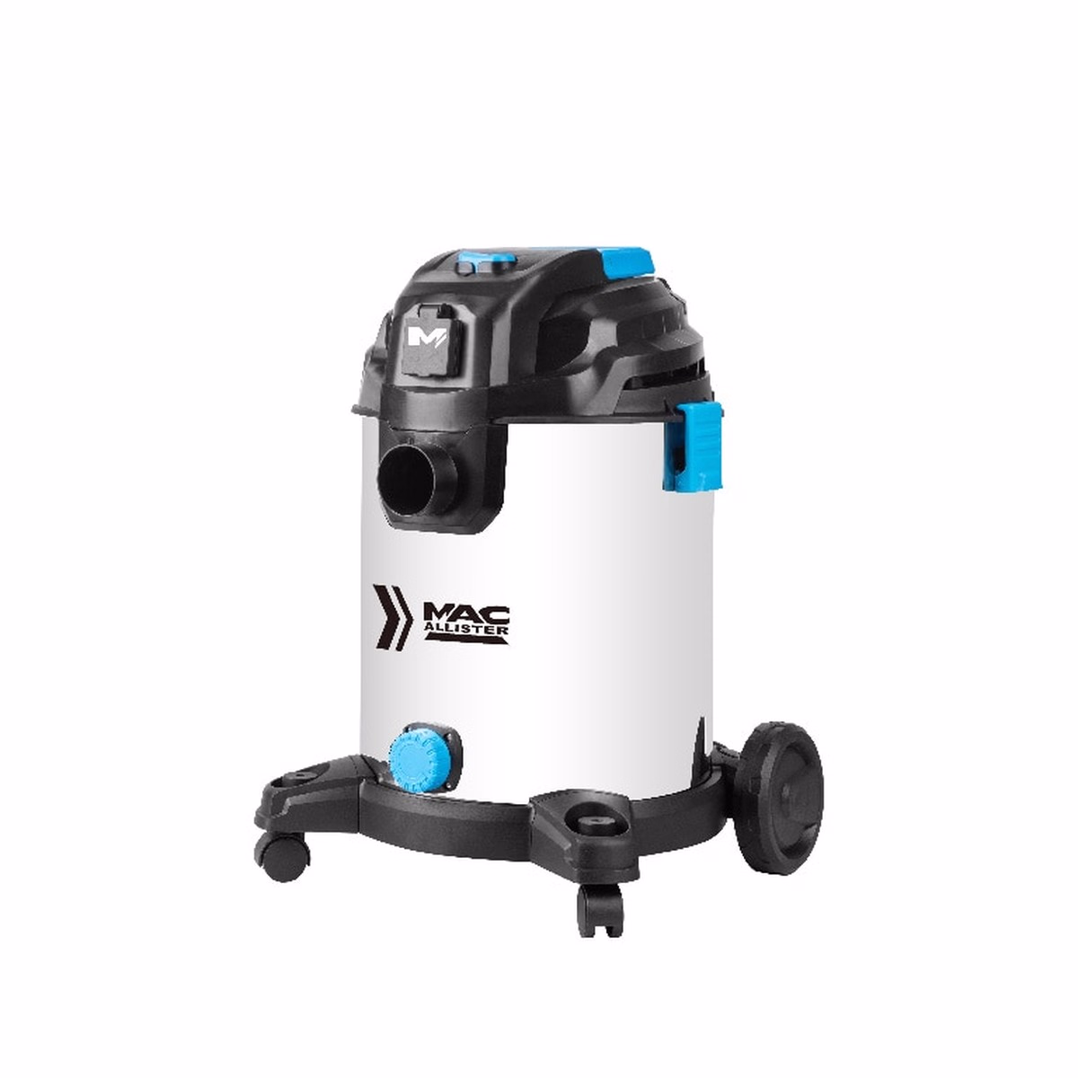 Aspirator umed-uscat Mac Allister, 30 L, 1400 W, Inox