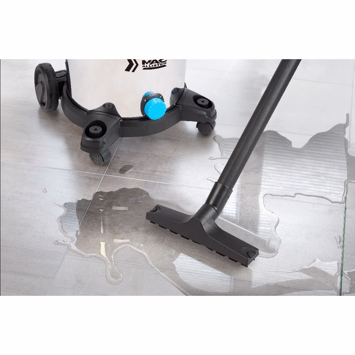 Aspirator umed-uscat Mac Allister, 30 L, 1400 W, Inox