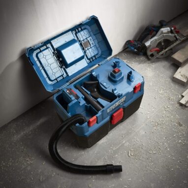 Aspirator umed-uscat Erbauer 18V, 14 l - Performanță și Mobilitate