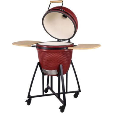Gratar carbuni GoodHome Sagami Kamado, D55 cm, Rosu