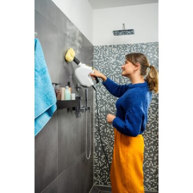 Aparat de curatat cu abur KARCHER, 1300 W, 0.2 l, Alb