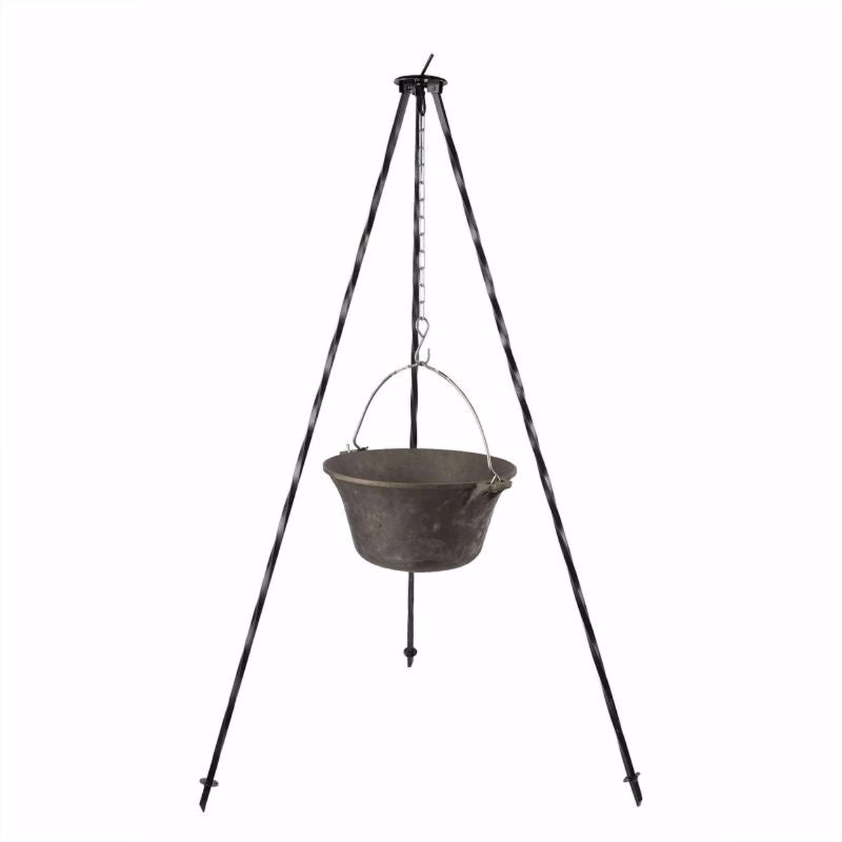 Ceaun din fonta Landmann, 11 L - Ideal pentru gatit exterior