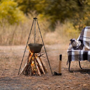 Ceaun din fonta Landmann, 11 L - Ideal pentru gatit exterior