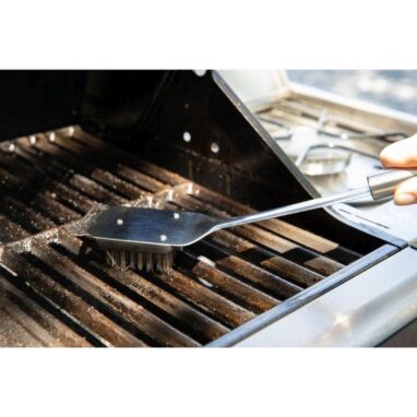 Perie gratar Naterial din otel inoxidabil, 34 cm