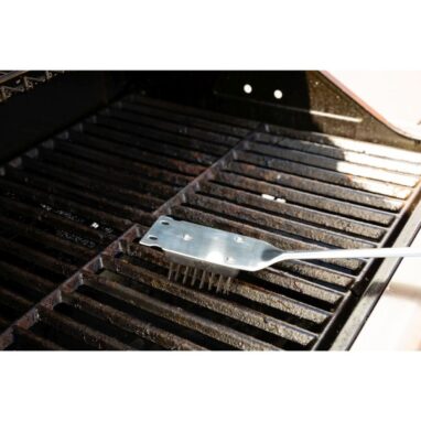 Perie gratar Naterial din otel inoxidabil, 34 cm