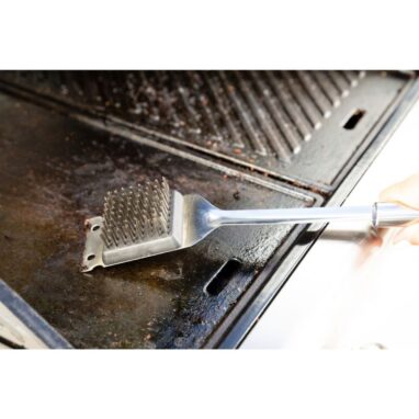 Perie gratar Naterial din otel inoxidabil, 34 cm