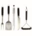 Set 5 ustensile grătar Naterial, oțel inoxidabil, 460 mm
