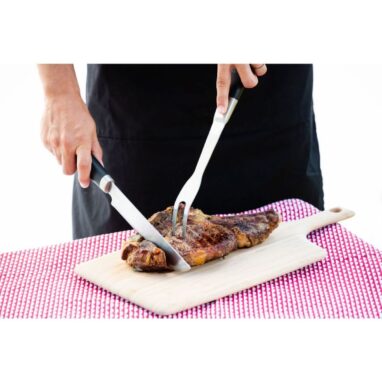 Set 5 ustensile grătar Naterial, oțel inoxidabil, 460 mm