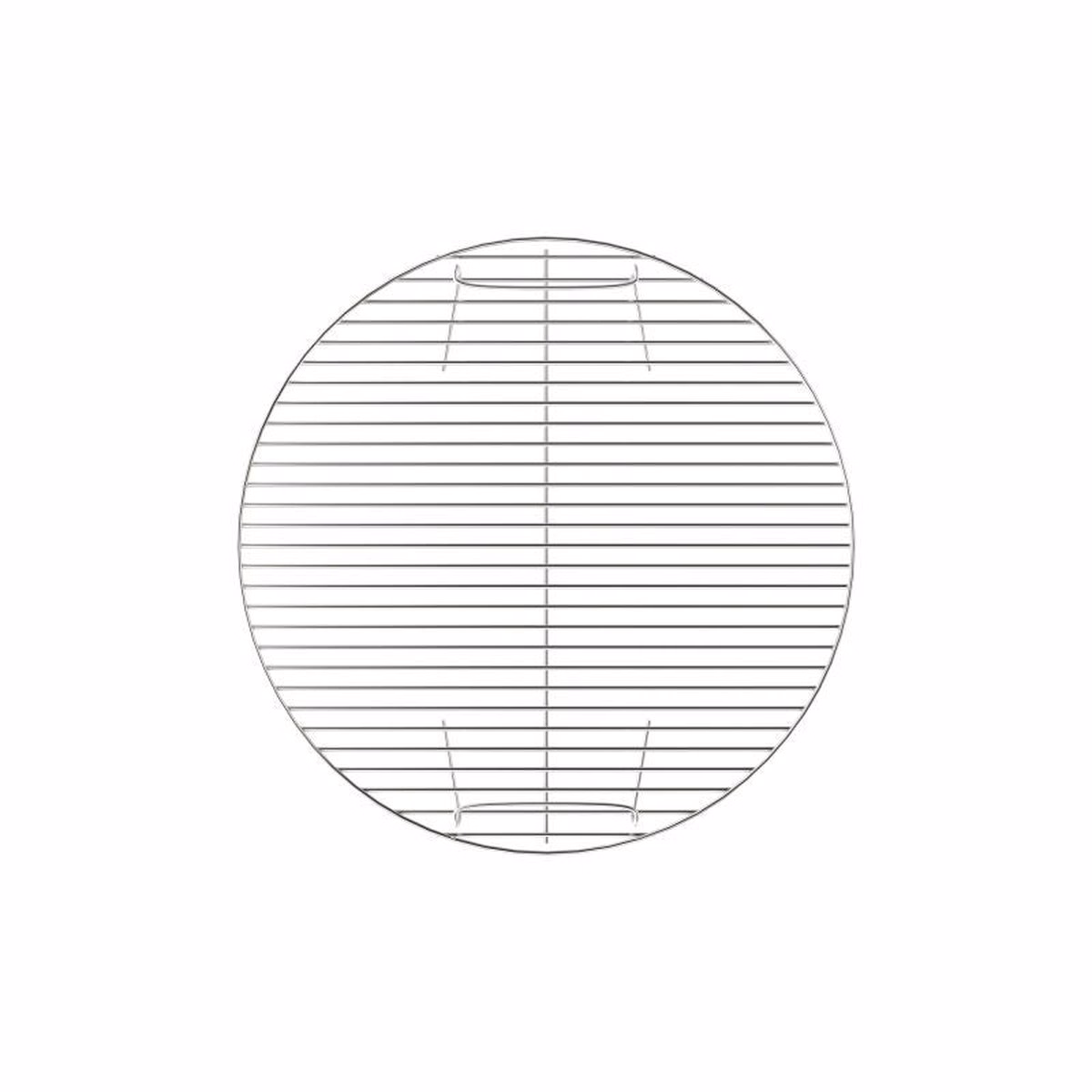 Grătar rotund Naterial din oțel cromat, Ø 550 mm