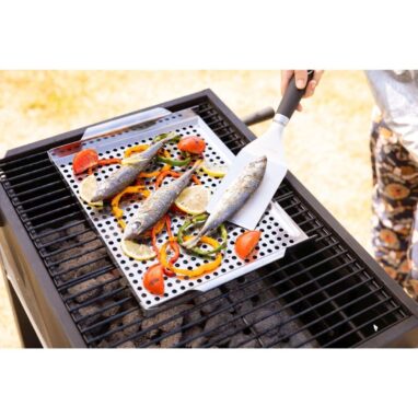 Spatulă pentru plancha Naterial, inox, 300 mm