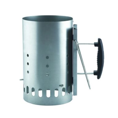 Aprinzător cărbuni Naterial - Starter grătar inox, 30 cm