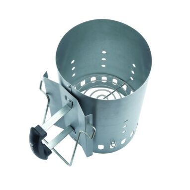 Aprinzător cărbuni Naterial - Starter grătar inox, 30 cm