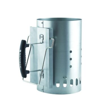 Aprinzător cărbuni Naterial - Starter grătar inox, 30 cm