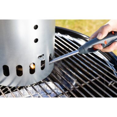 Aprinzător cărbuni Naterial - Starter grătar inox, 30 cm