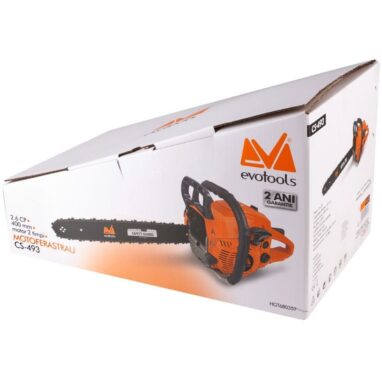 Motofierastrau pe benzina Evotools 2.6 CP, 1.9 kW, lama 40 cm