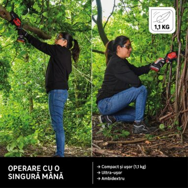 Fierastrau pe acumulator Sterwins 18V, lama 15.8 cm, 1.56 kg