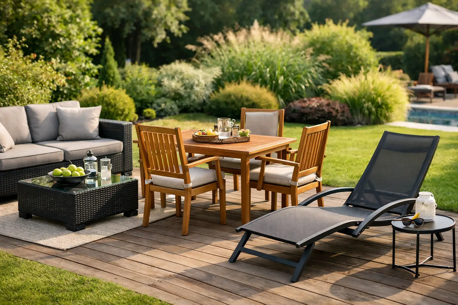 Mobilier de gradina rezistent: ce alegi bine