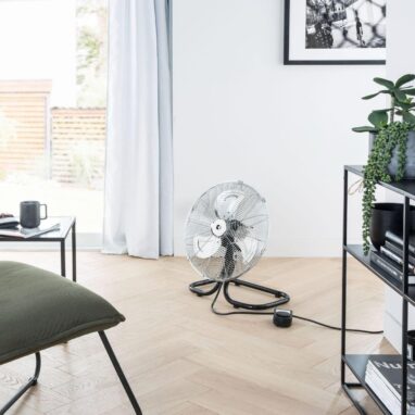 Ventilator 3 in 1 Equation, 45 W, Ø 40 cm, Argintiu