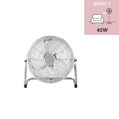 Ventilator de podea Equation, 45 W, Ø 30 cm, Argintiu